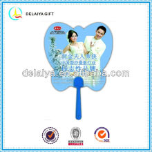 Equisite and attractive plastic hand fan